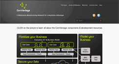 Desktop Screenshot of comvantage.eu
